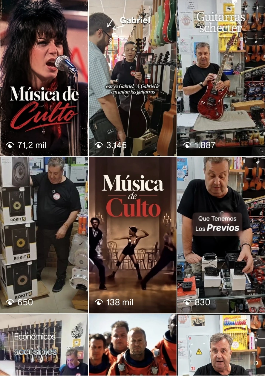Contenido en vídeo de Musical Mistura